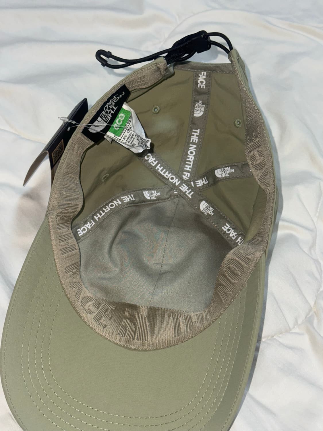 새상품 노스페이스 소프트 캠프 캡 카키 상품이미지2