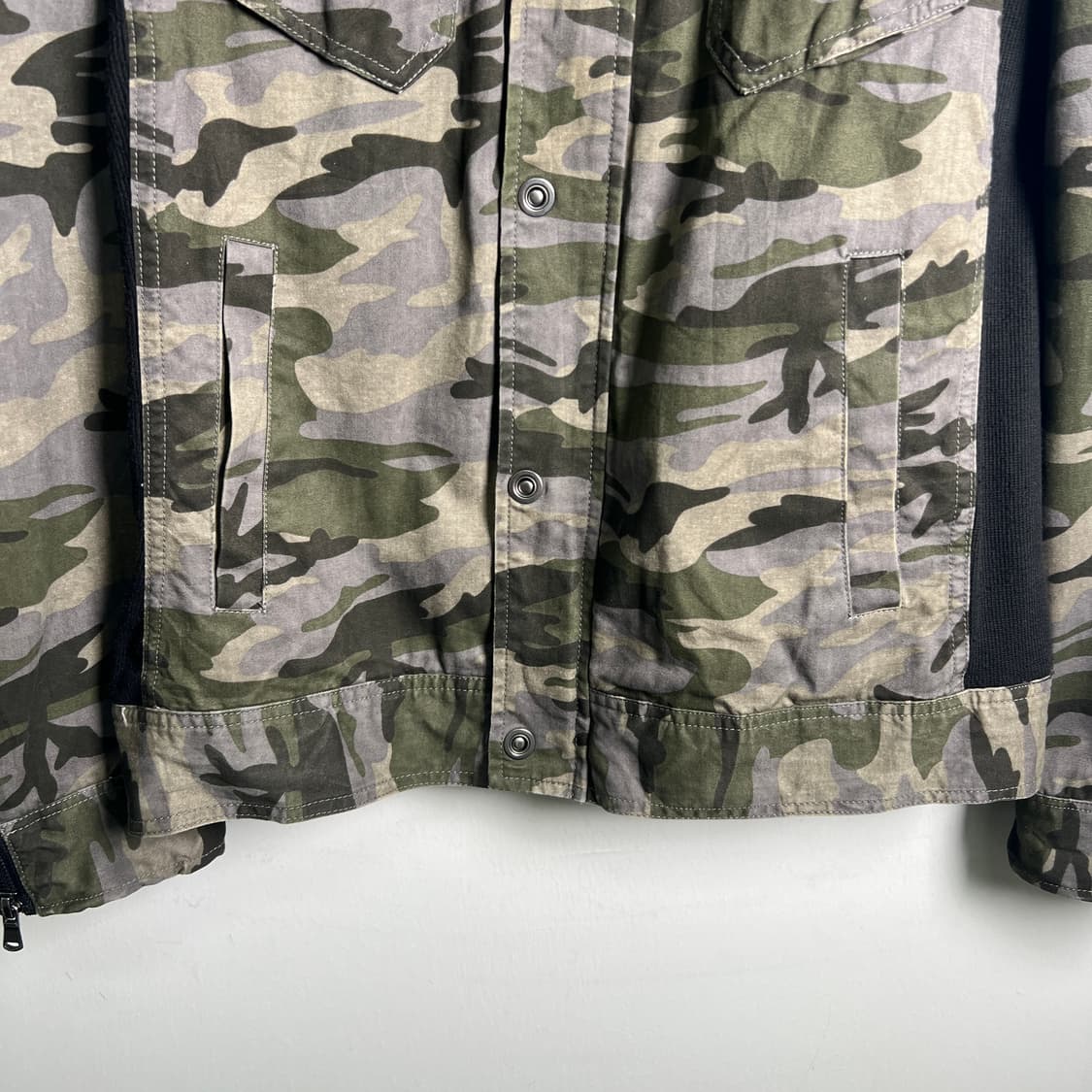 jpn vtg 일본 빈티지 카모플라쥬 밀리터리 필드 자켓 XL 상품이미지6