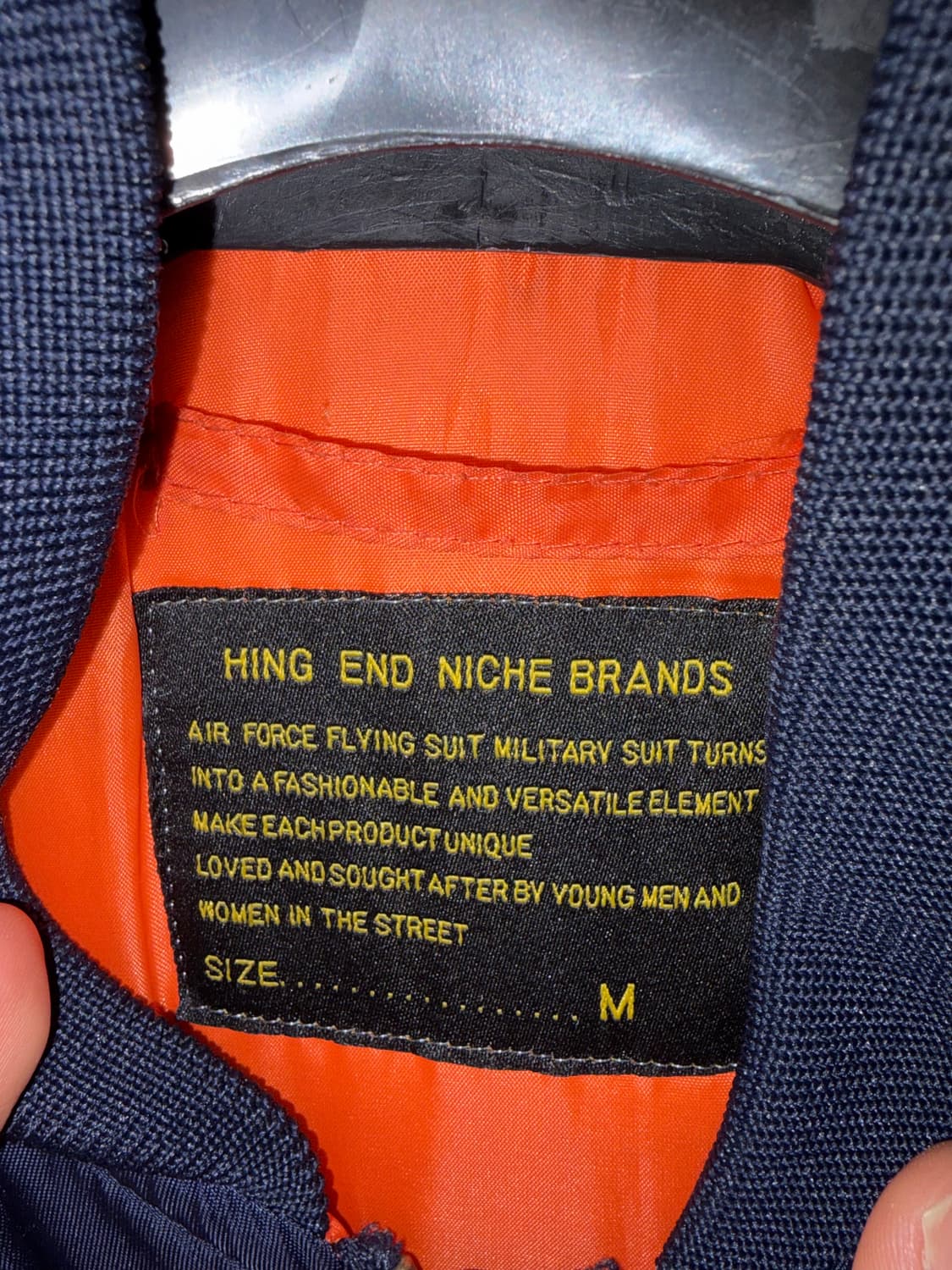 빈티지 MA-1 NASA 항공점퍼 M 상품이미지6