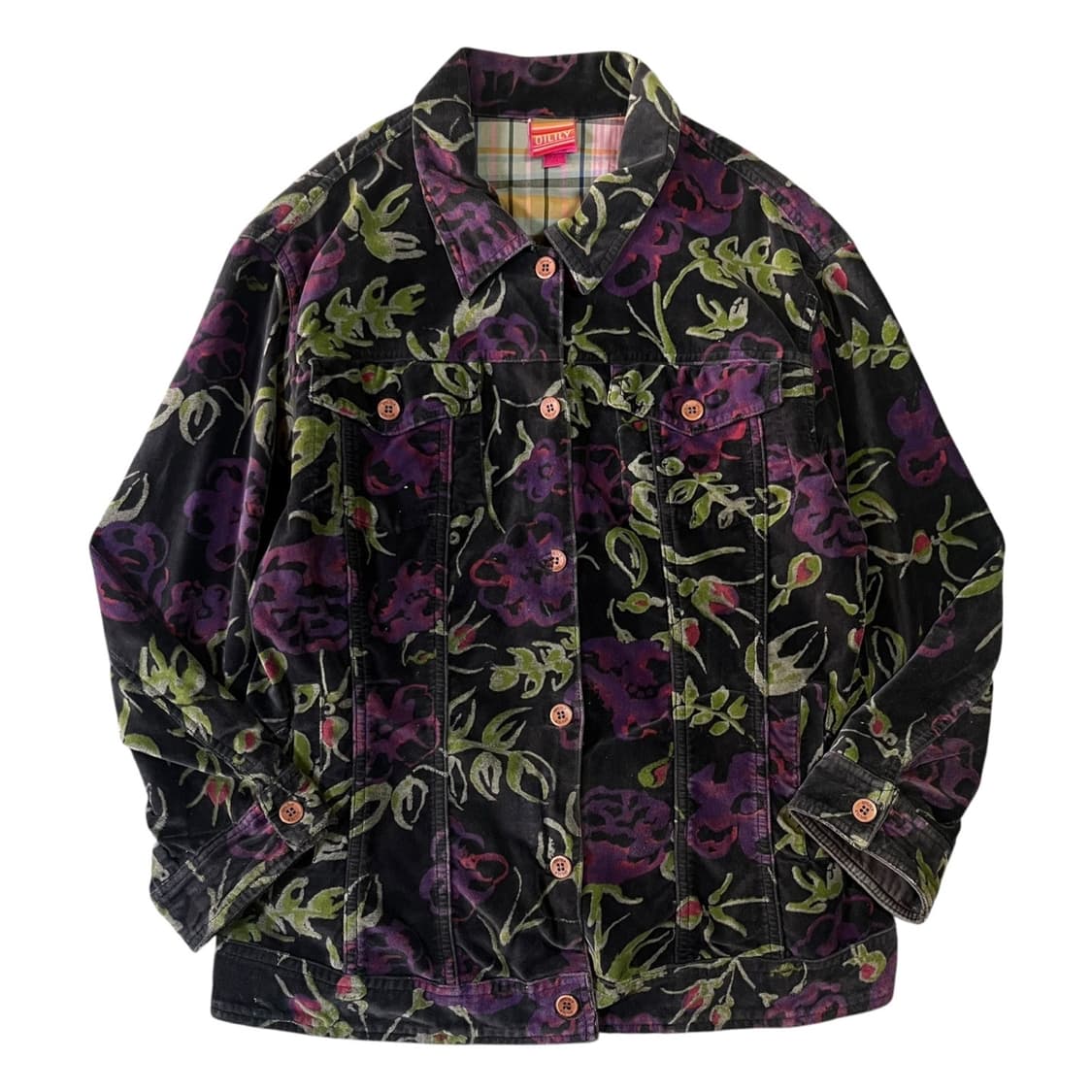 오일릴리 벨루어 트러커 자켓 상품이미지1