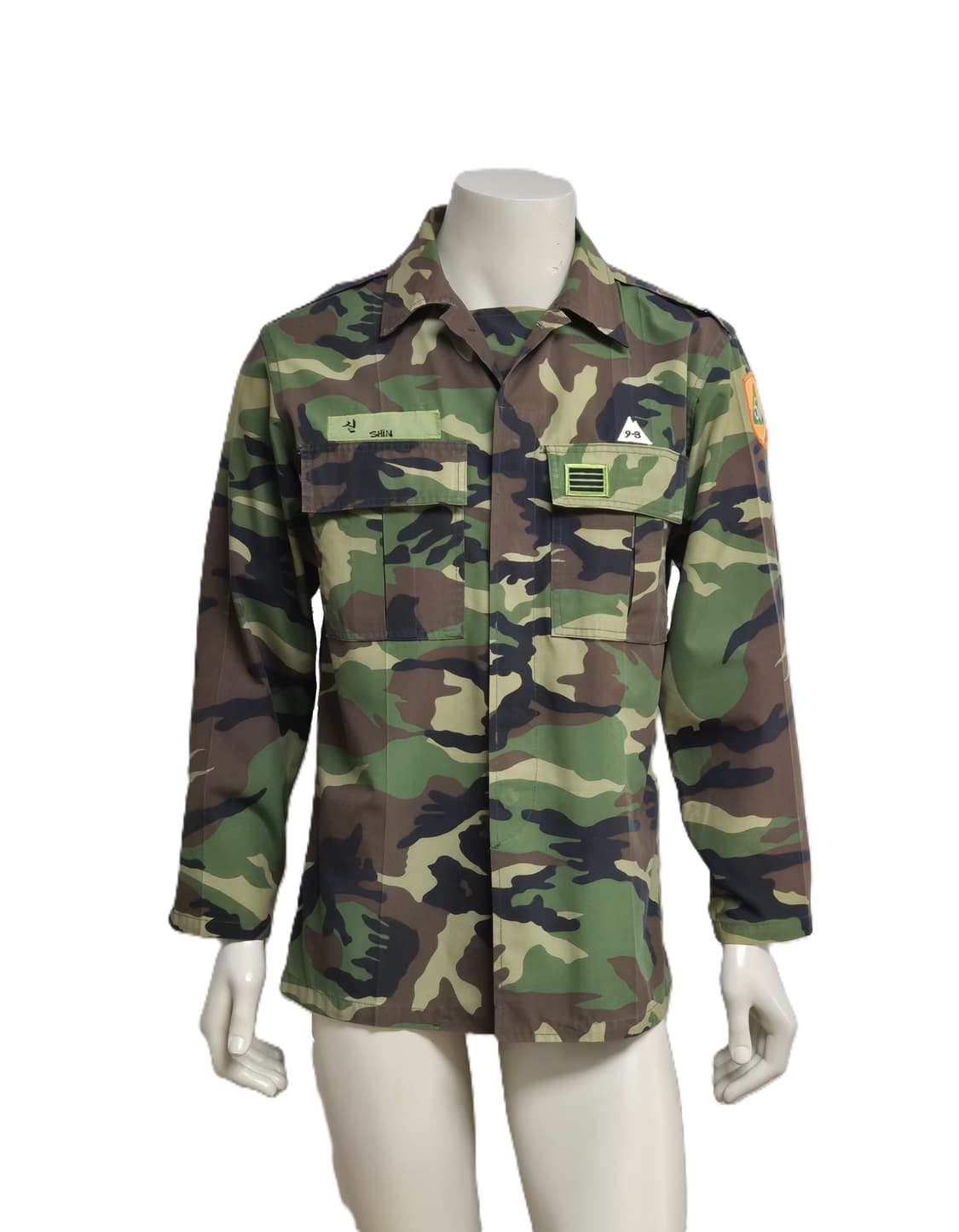 육군 구형 56사단 병장 중기형 동계 전투복 상의 자켓 (M) 상품이미지1