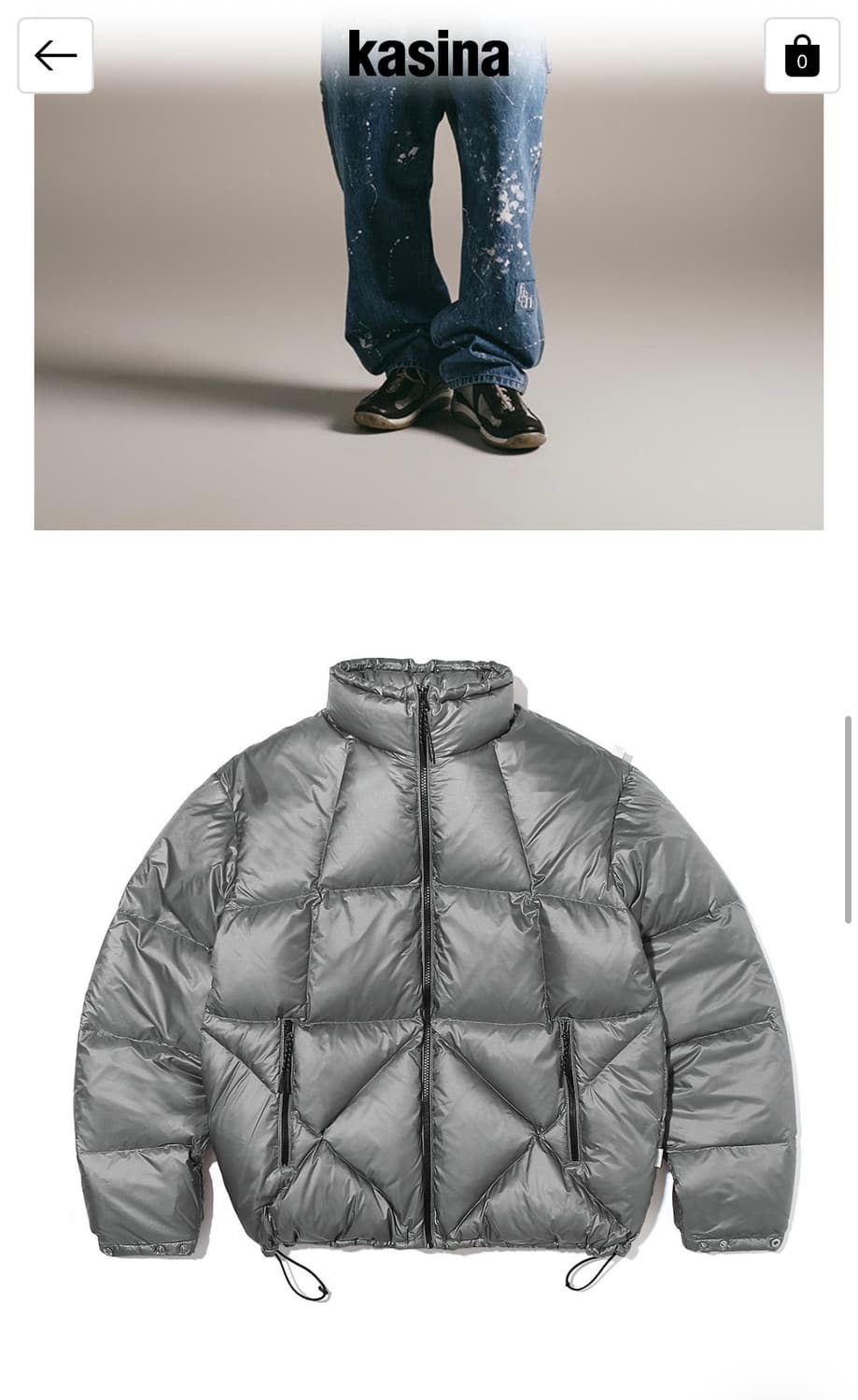 페치 패딩 새상품 fetch 상품이미지3