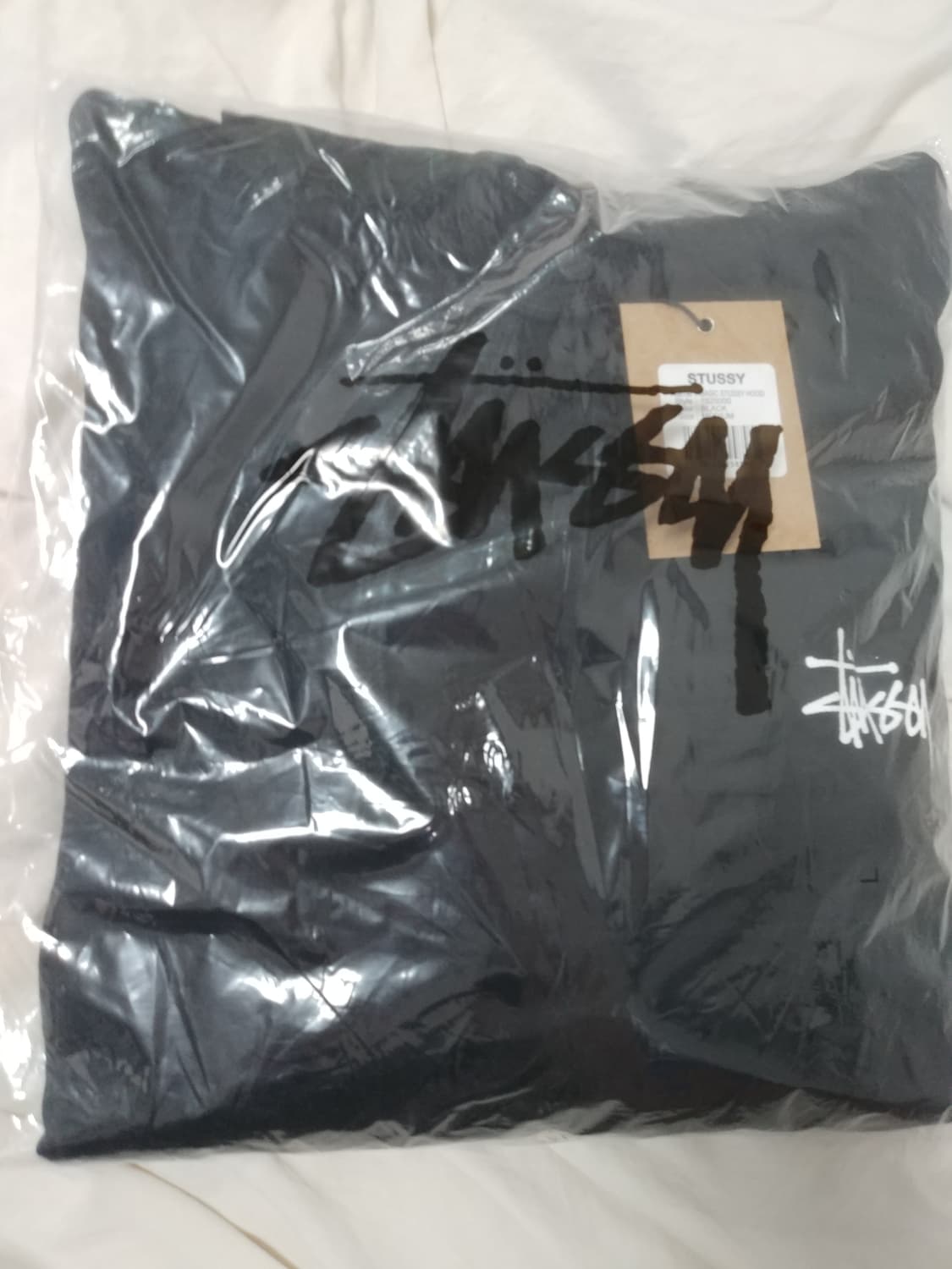 M) stussy 후드티 블랙 상품이미지1