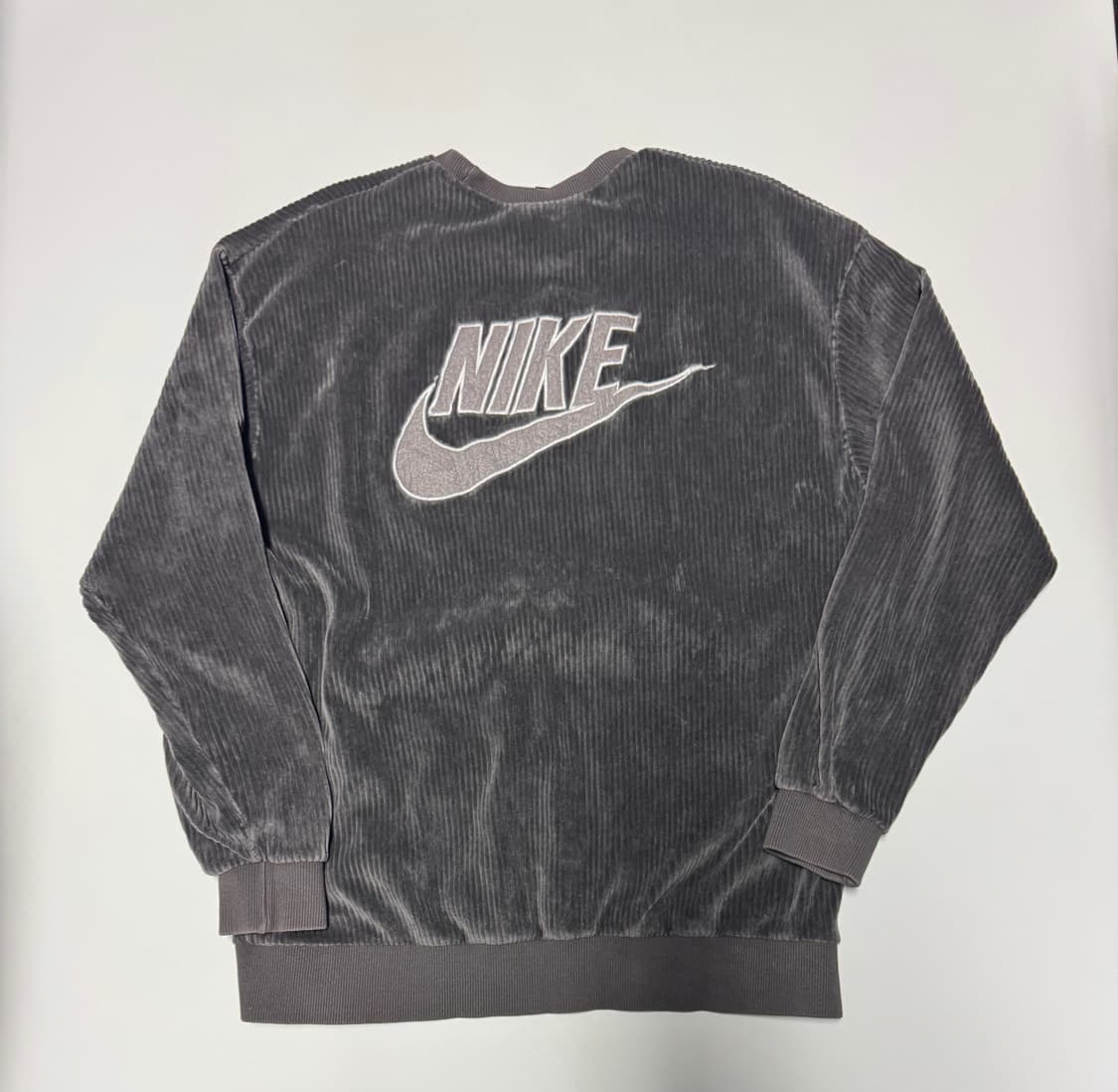 희귀!! 나이키 올드스쿨 90s 코듀로이 스웻 맨투맨 L ~ XL 상품이미지1