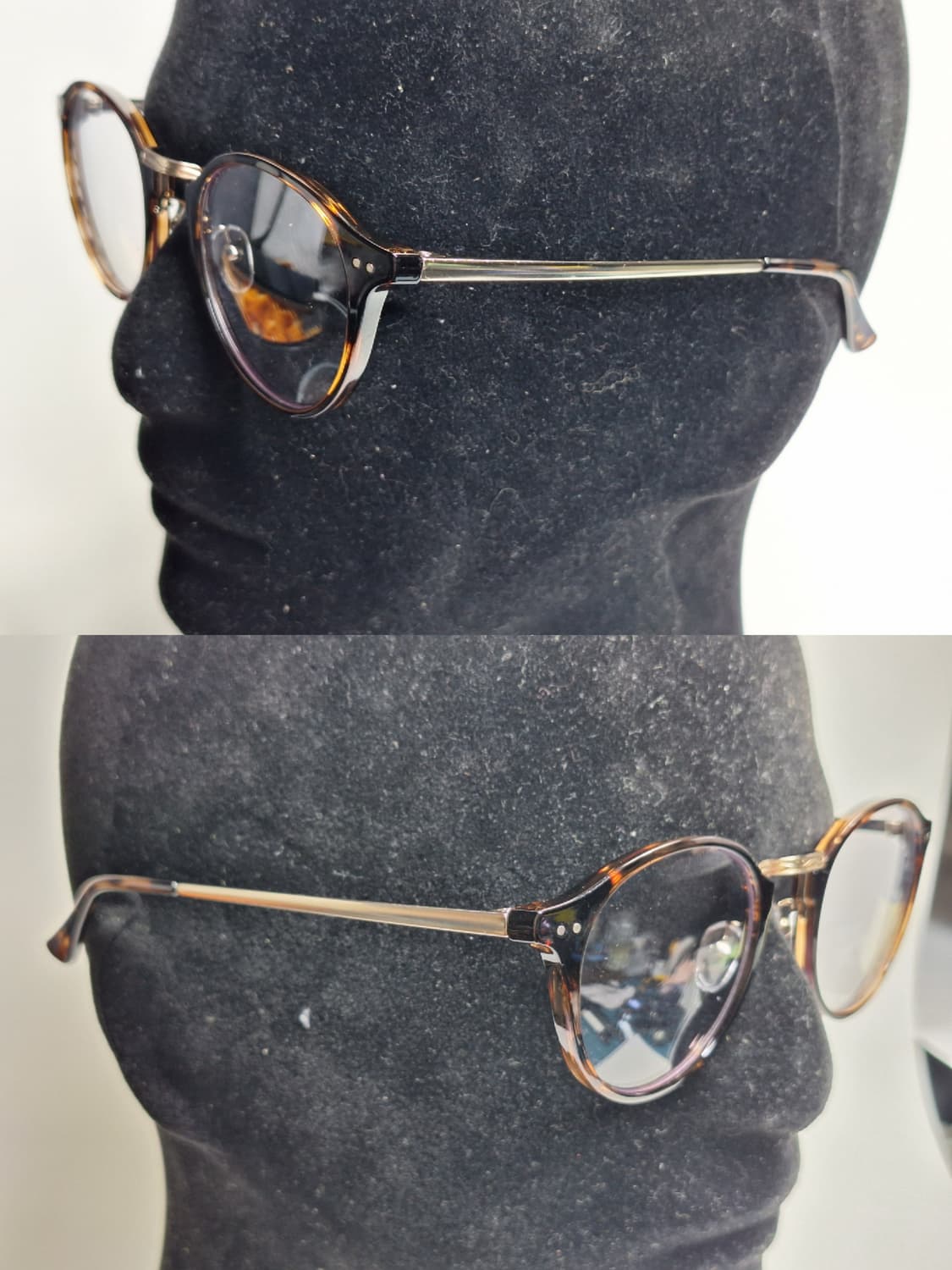 유니클로 보스턴 콤비네이션 선글라스 겸 안경테 일본 수입 y2k 아이웨어 상품이미지7