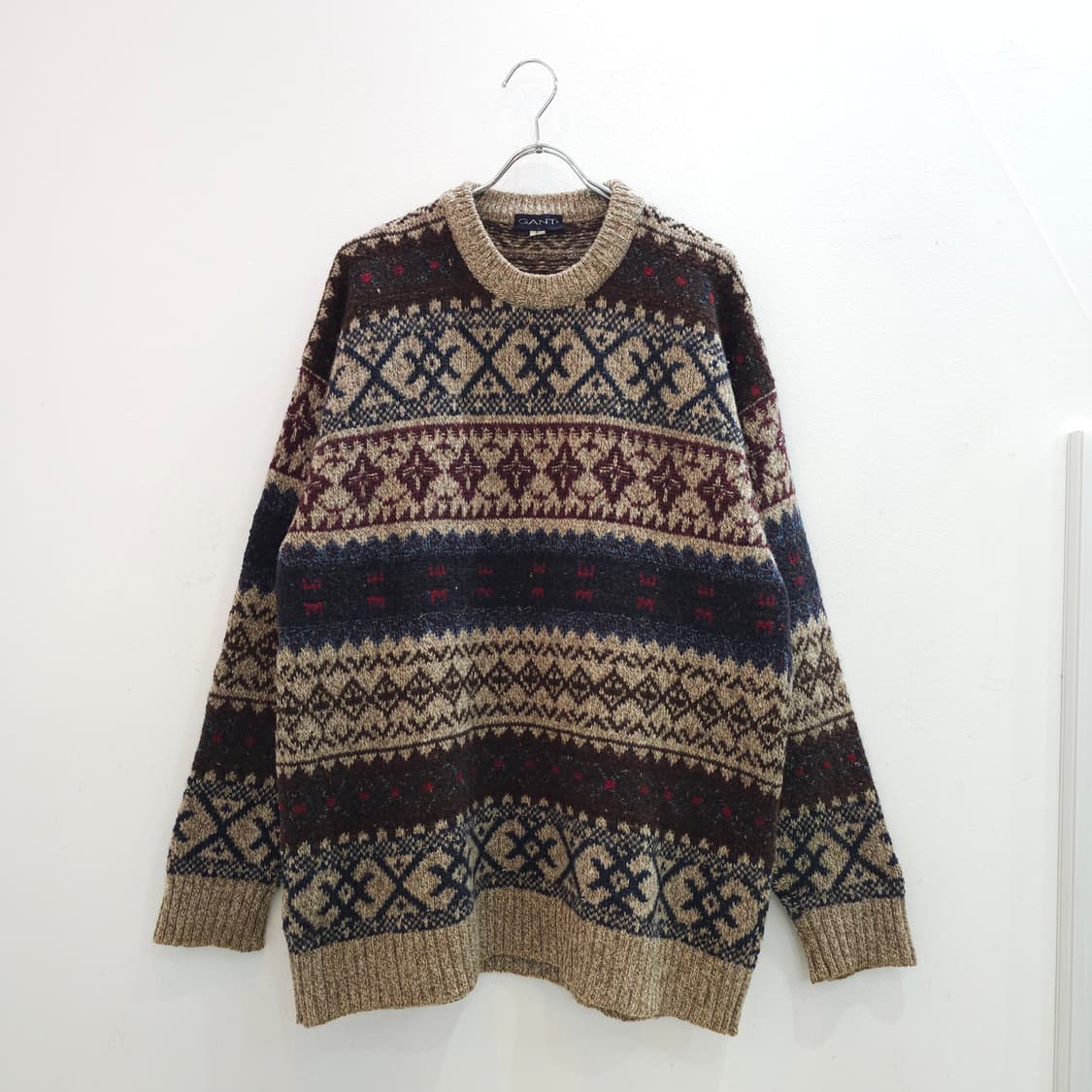 GANT 울 노르딕 니트 상품이미지1