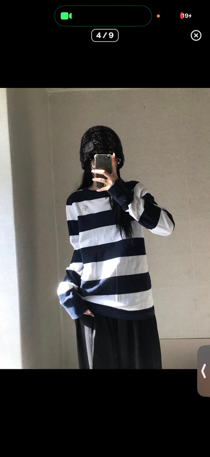 아베크롬비 네이비 스트라이프 롱슬리브 상품이미지6