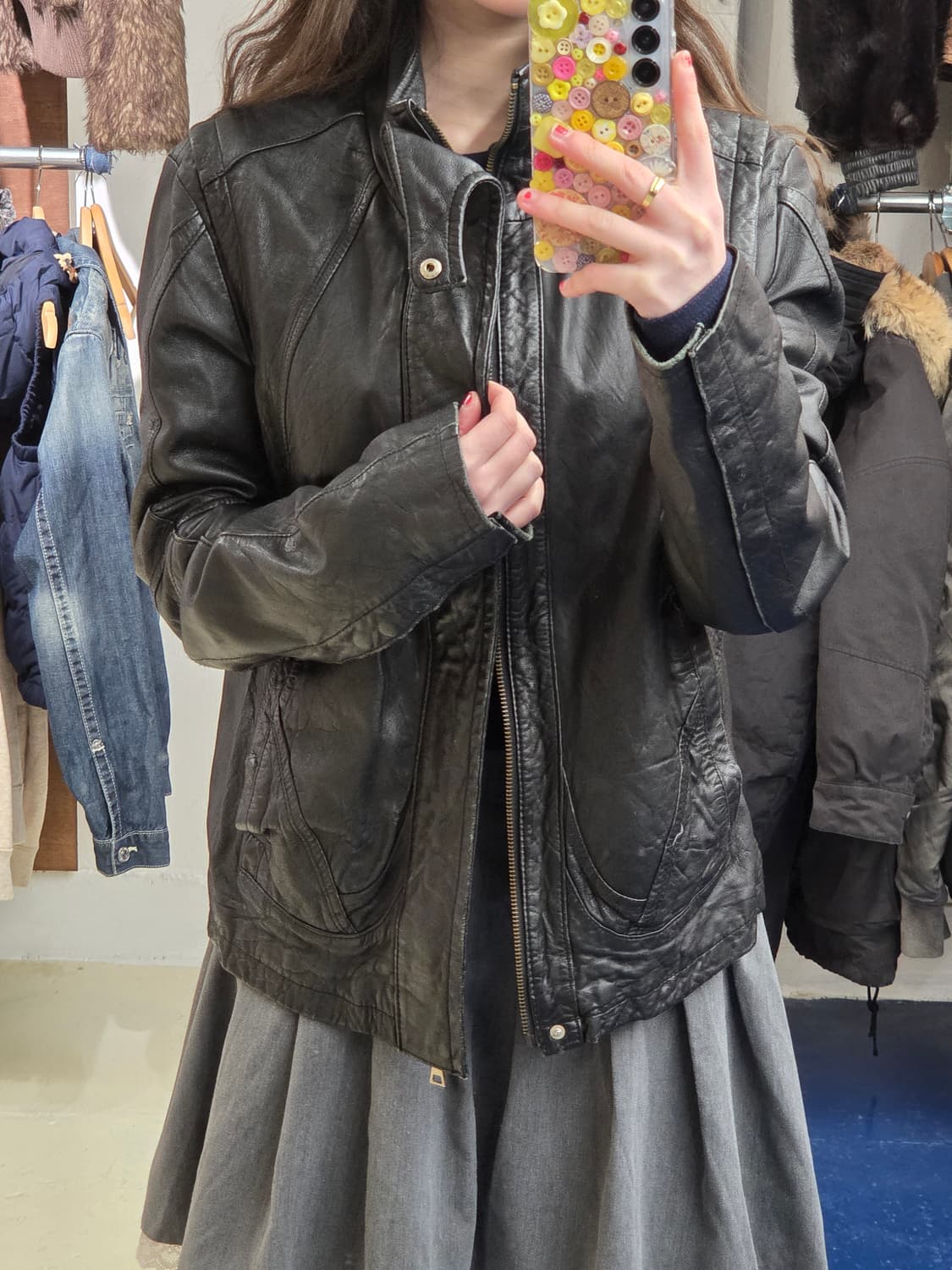 Gallery Lambskin 양가죽 자켓 상품이미지3