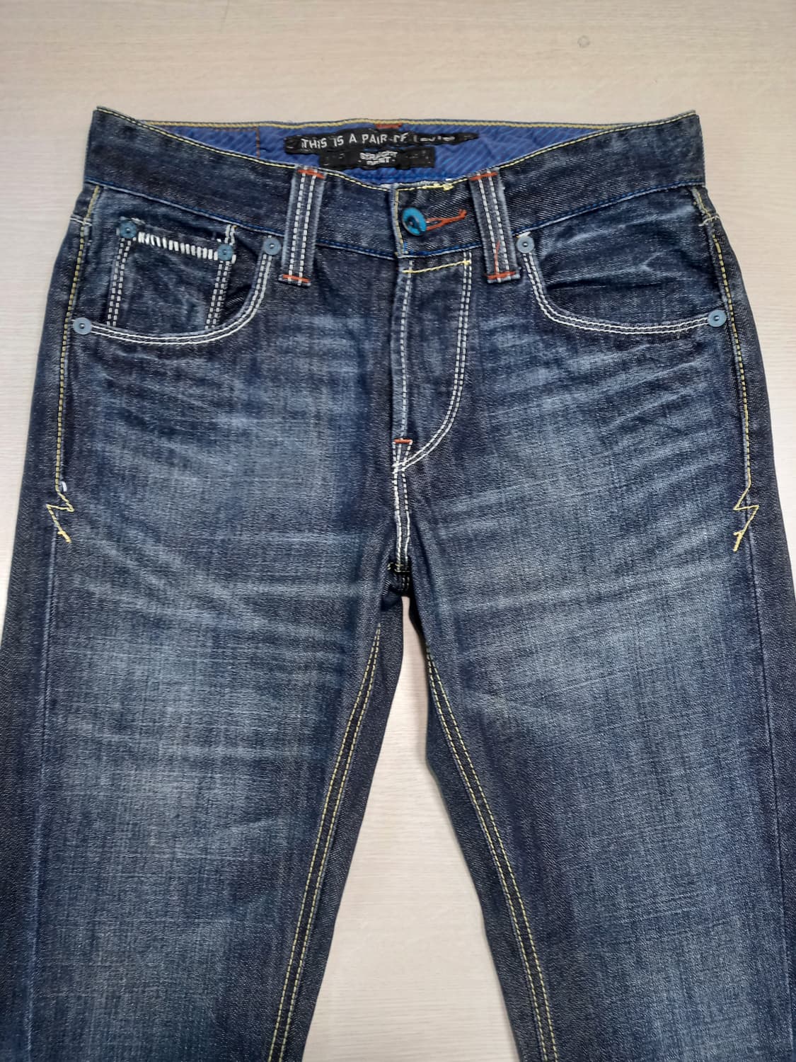 30 리바이스 워싱 약부츠컷 진청 30-228 상품이미지3