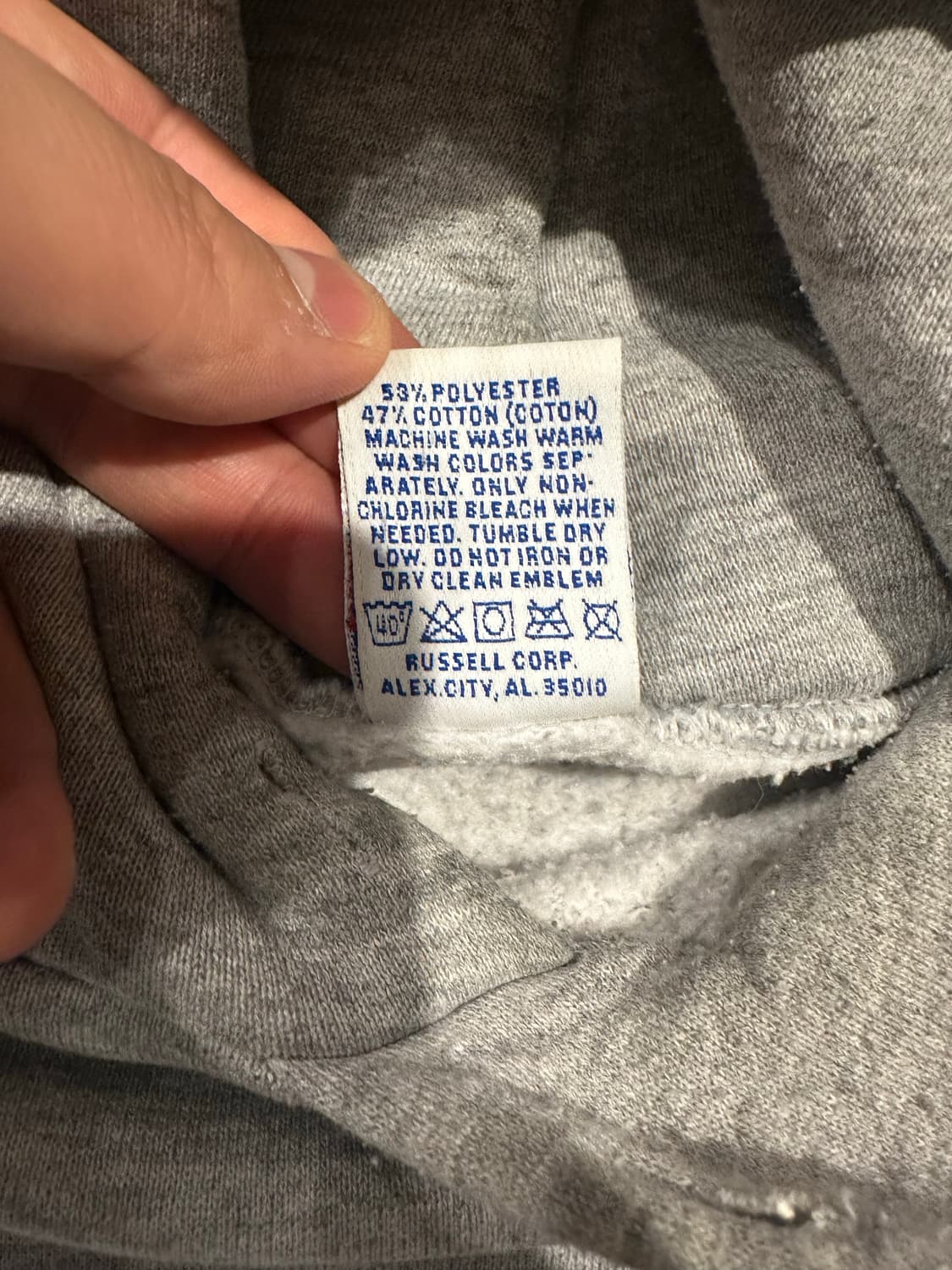 빈티지 90s 러셀 후드티  상품이미지4