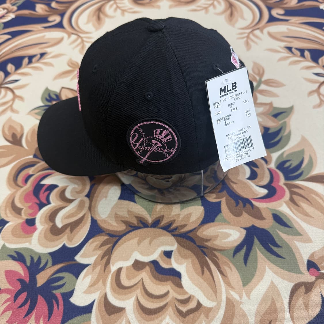 엠엘비MLB 뉴욕양키즈 볼캡(새상품,블랙) 상품이미지2