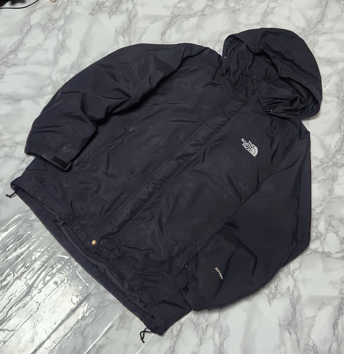노스페이스 하이벤트 바람막이 블랙 후드 자켓 상품이미지2