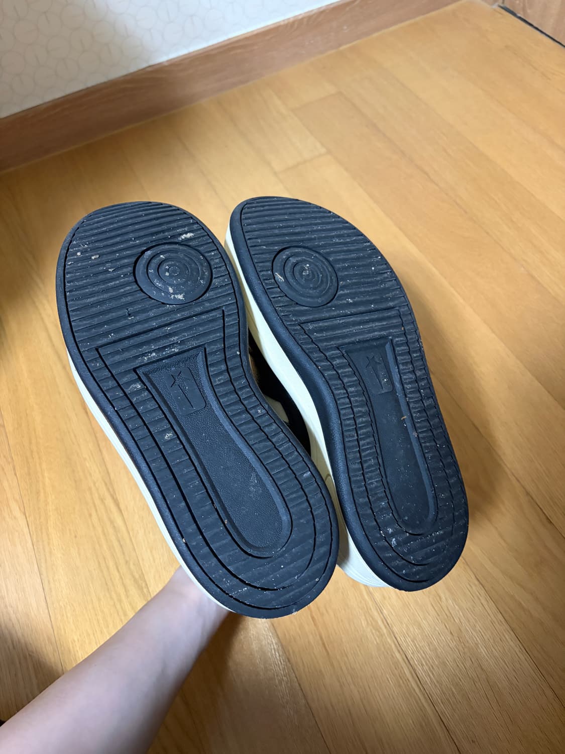 릭오웬스 다크쉐도우 컨버스 터보웨폰 블랙 265 상품이미지6