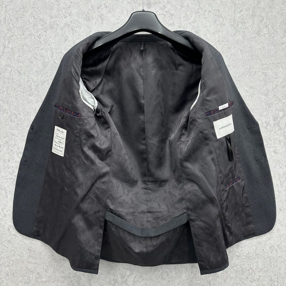 95 커스텀멜로우 남자 울 블레이져 자켓 상품이미지3