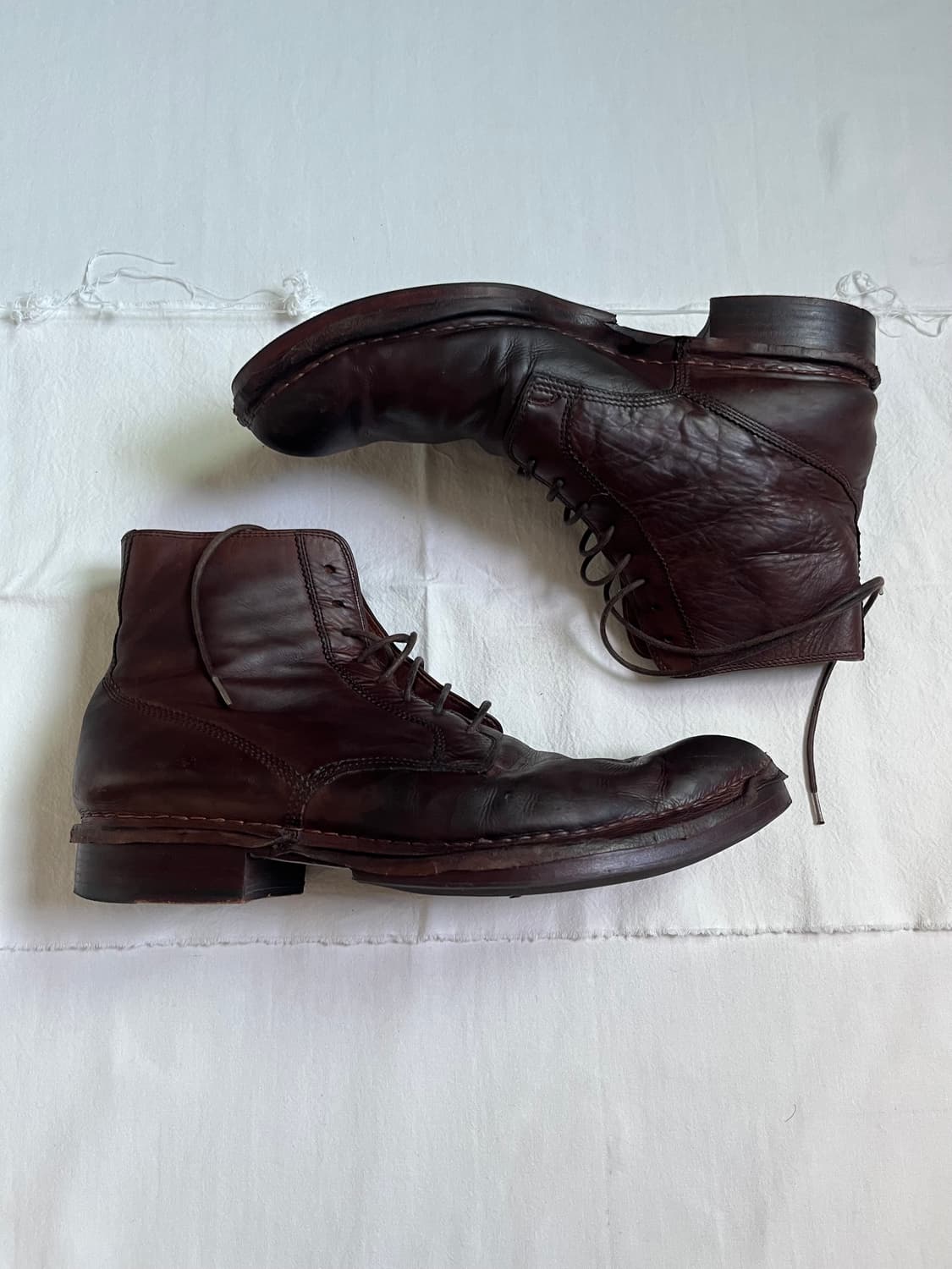 Mihara Yasuhiro Lace Up Leather Boots 상품이미지3
