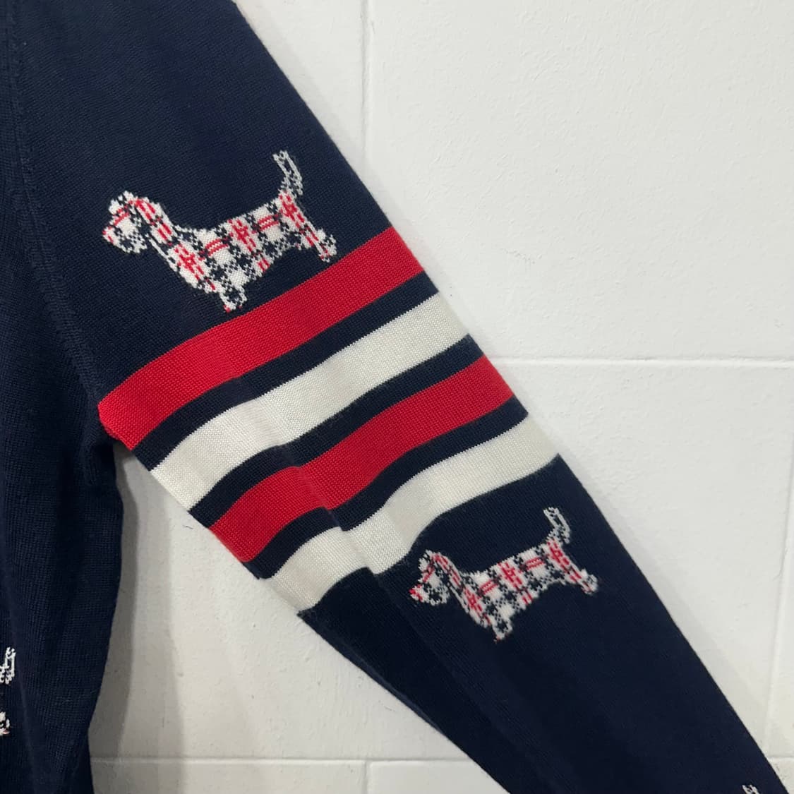 톰브라운 4바 헥터 풀오버 울니트 상품이미지7