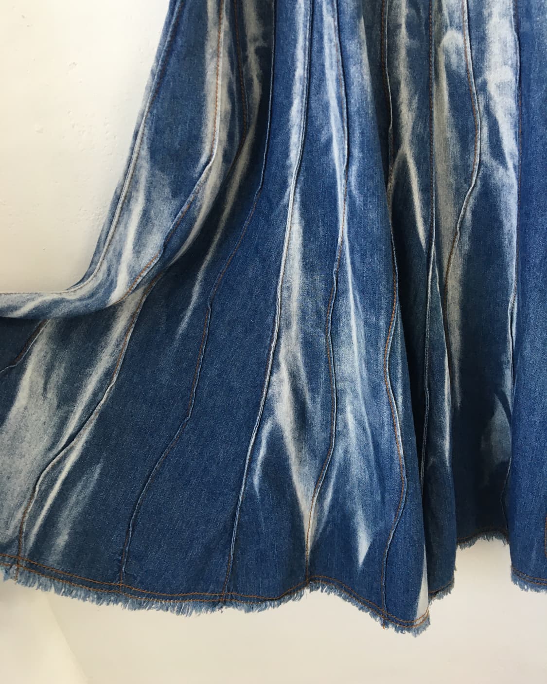 Washing denim skirt 상품이미지4