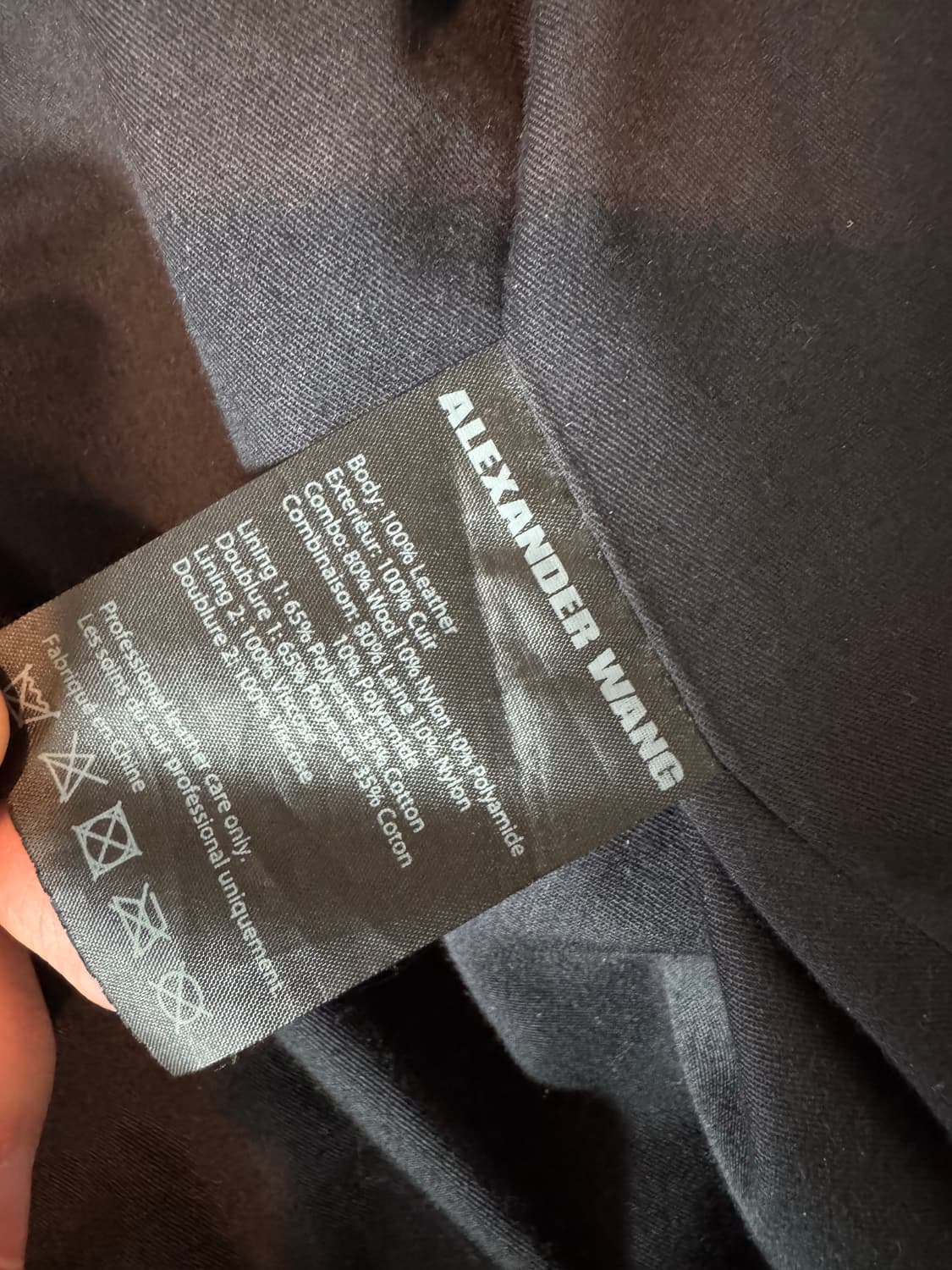 Alexander Wang 가죽 재킷 46사이즈 상품이미지6