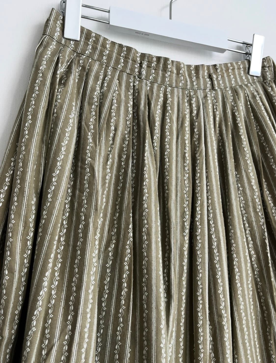 Almhorn 스트라이프 트라흐텐 코튼 스커트 상품이미지5