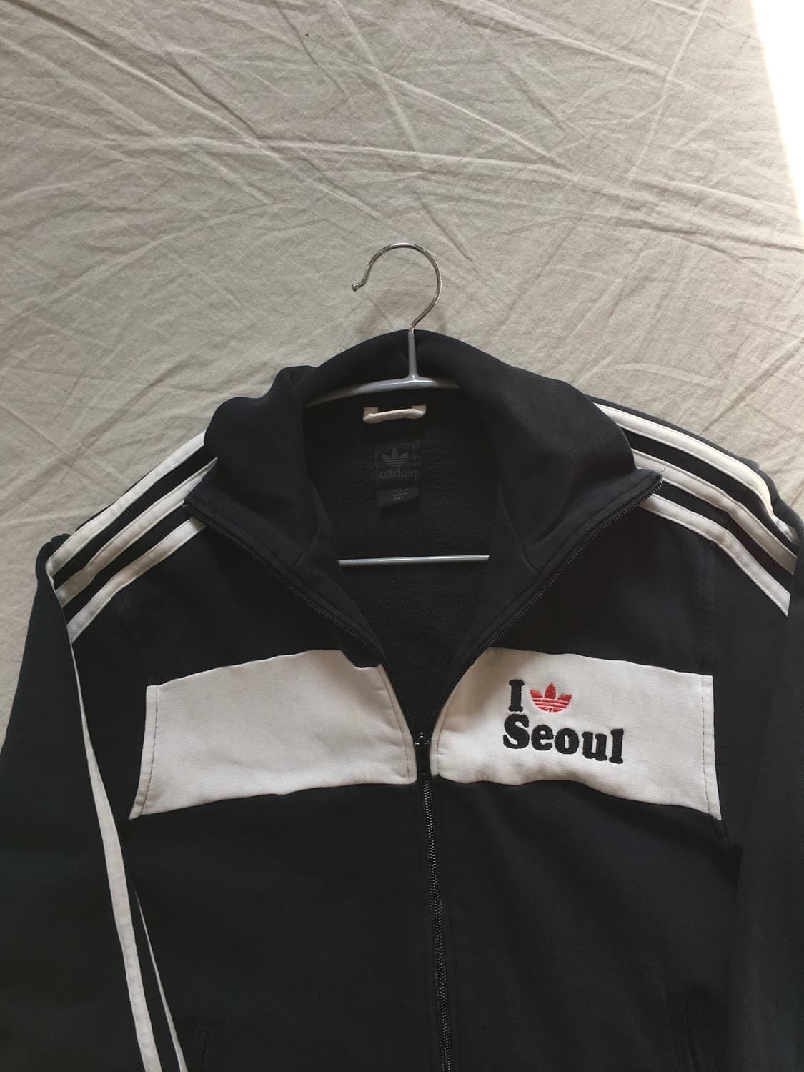 아디다스 배색 코튼집업 상품이미지4