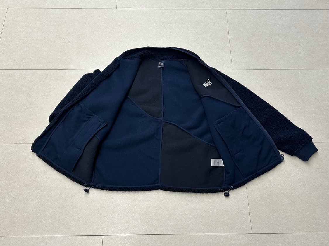 [L] 다임 Kanuk 콜라보 플리스 네이비 상품이미지4