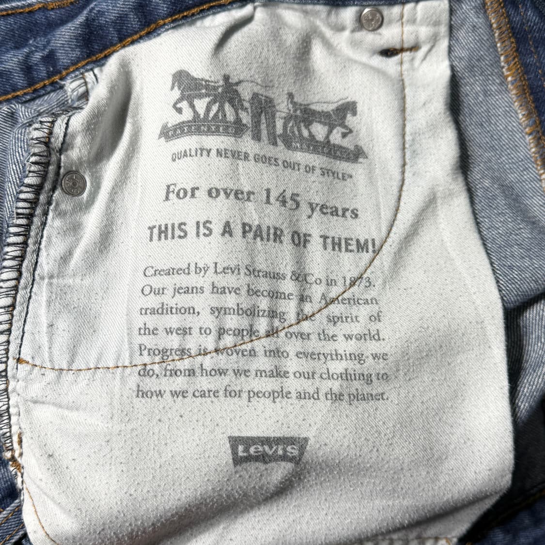 리바이스 517 데님 (old-8413) 상품이미지4