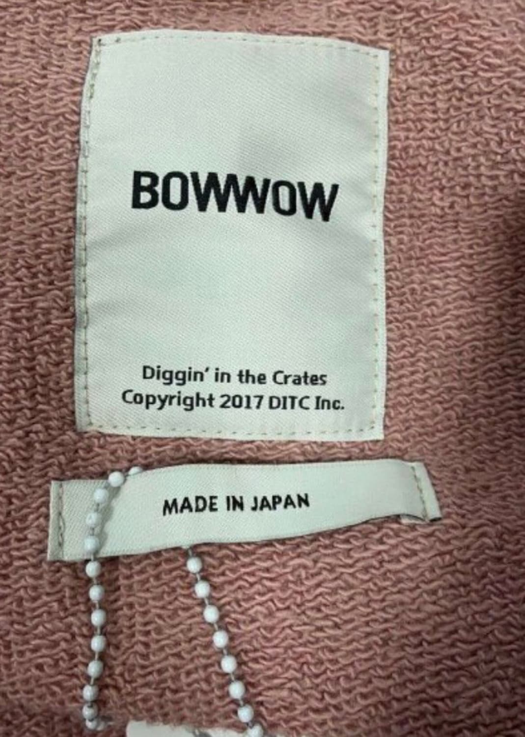 Bowwow 선페이딩 빈티지 후드 집업 상품이미지3