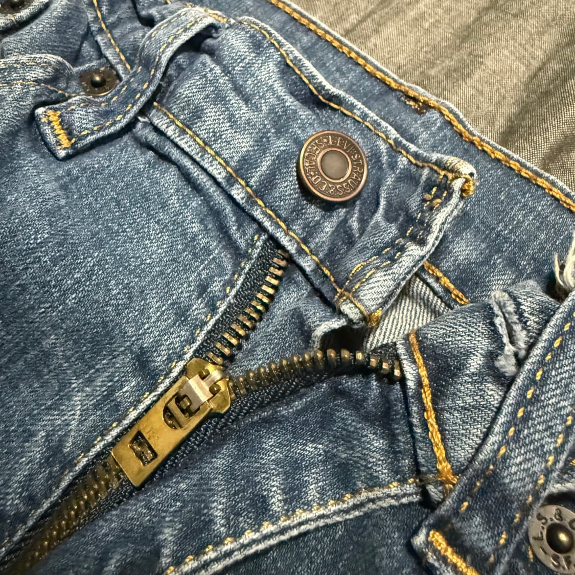 505 blue denim pants 상품이미지4