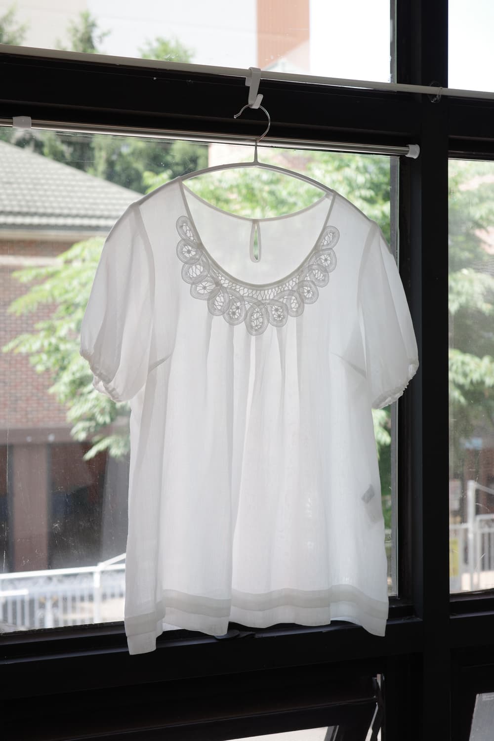 Lauture amont white blouse 상품이미지8