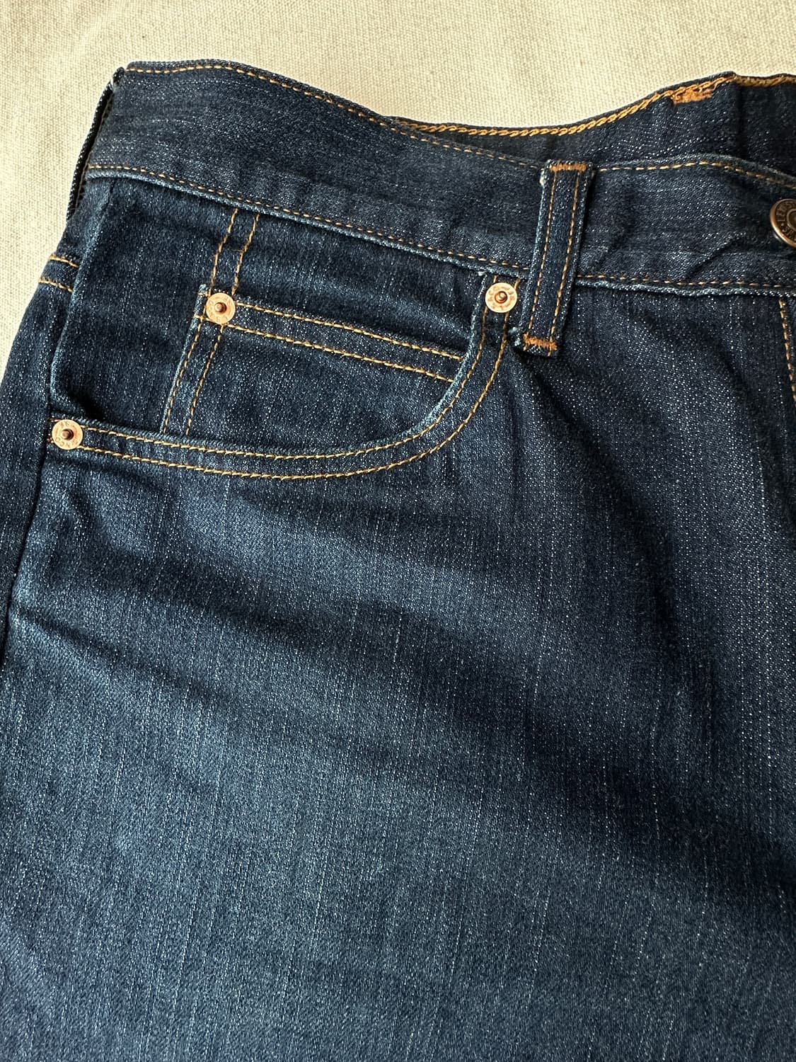 리바이스 OT220 오렌지탭 진청 데님 팬츠 31 상품이미지3