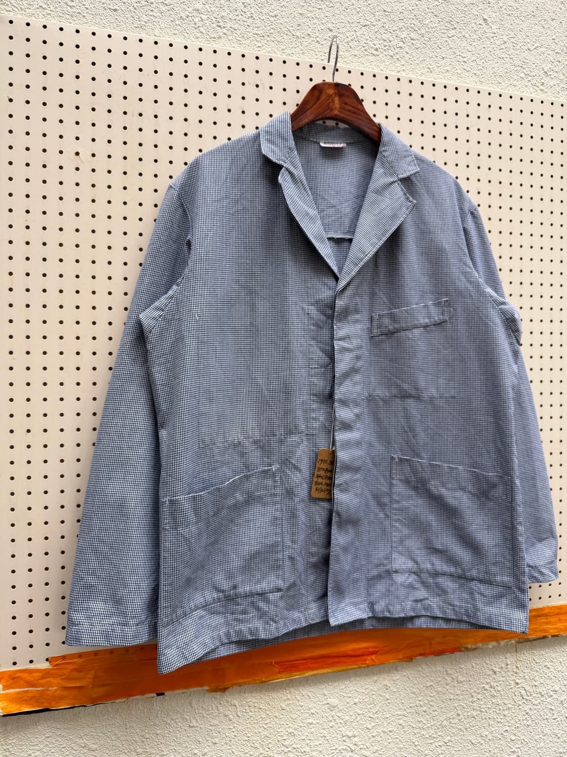 70,80s Ets.BRAGARD HOUNDTOOTH 프렌치워크자켓 상품이미지3