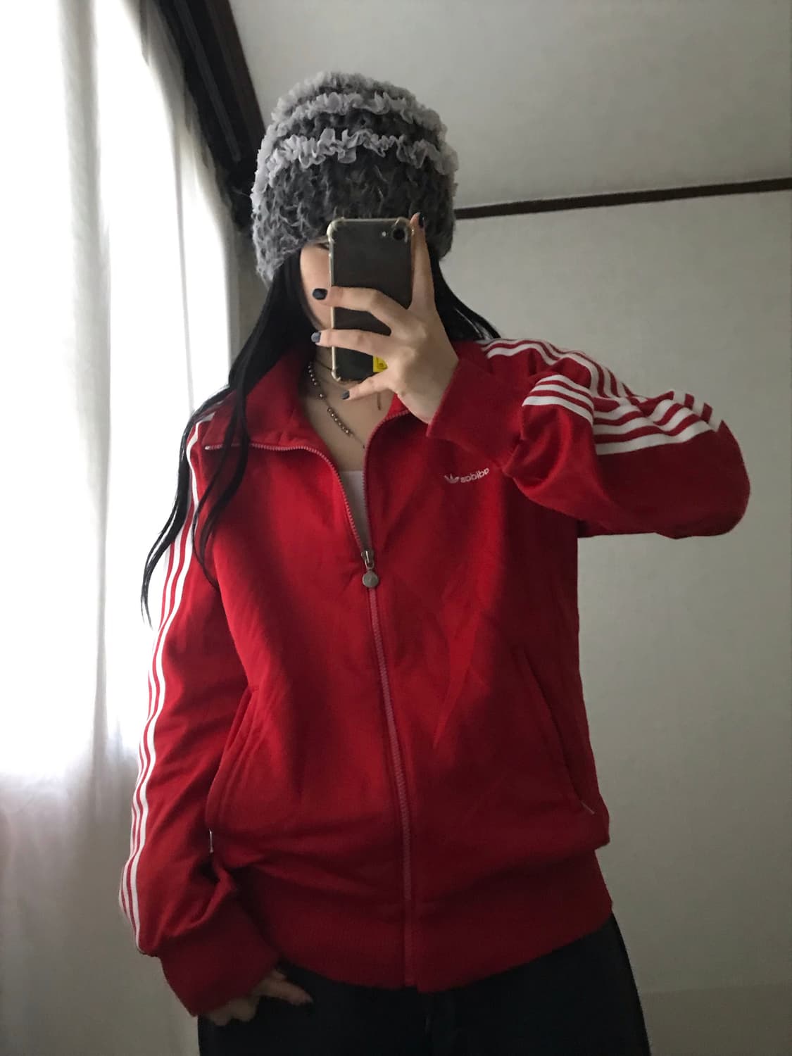 아디다스 80s 레드 트랙져지 상품이미지7