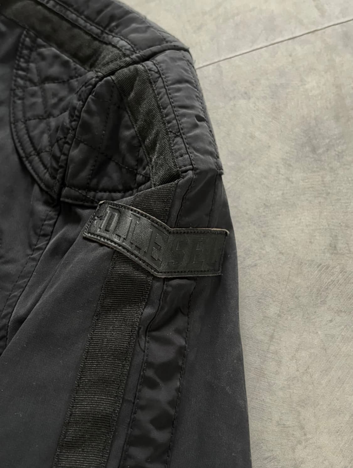 Diesel 디젤 J-ARES 나일론 바이커 자켓 상품이미지4