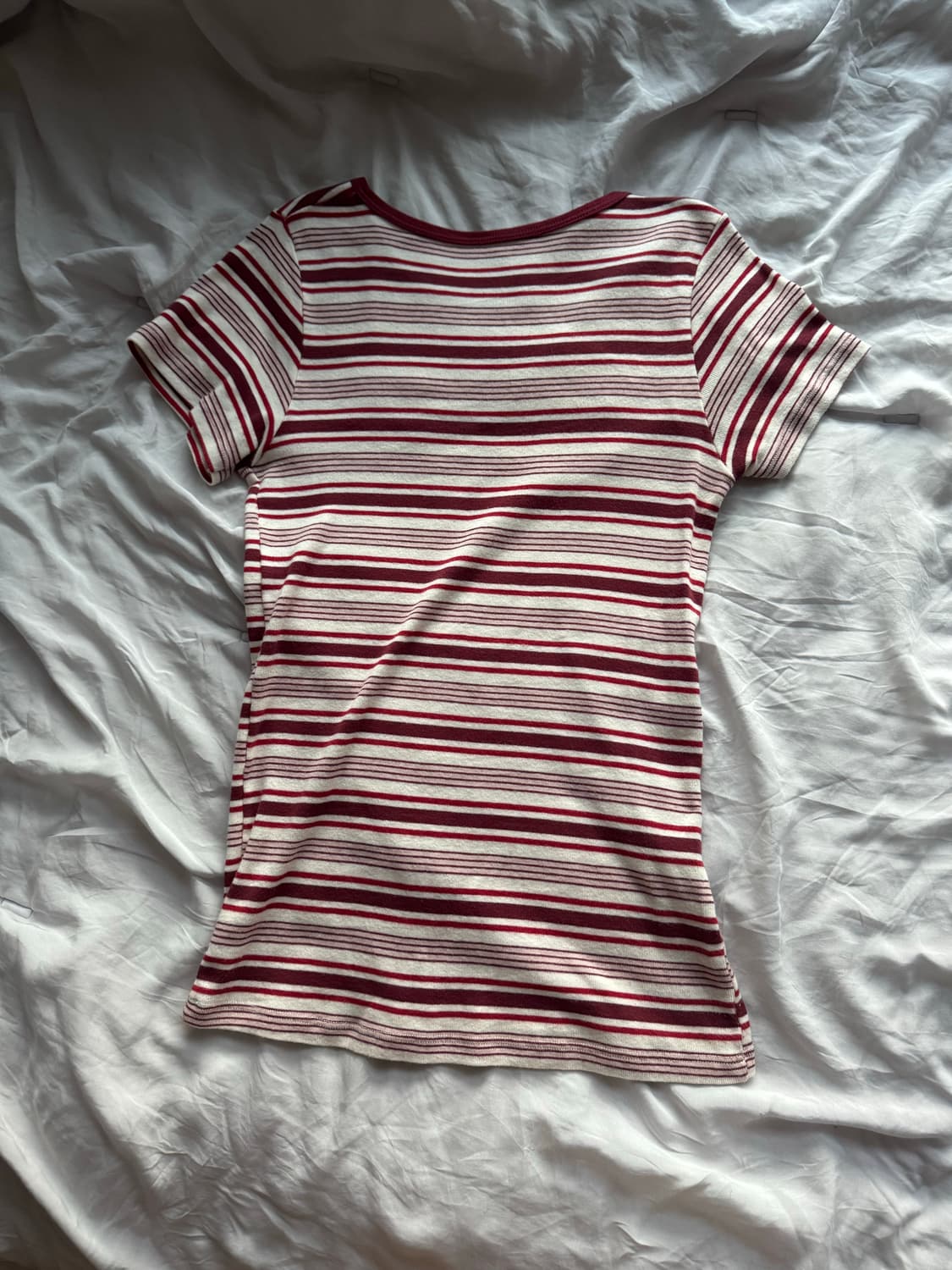 브랜디멜빈 단가라 반팔 상품이미지2