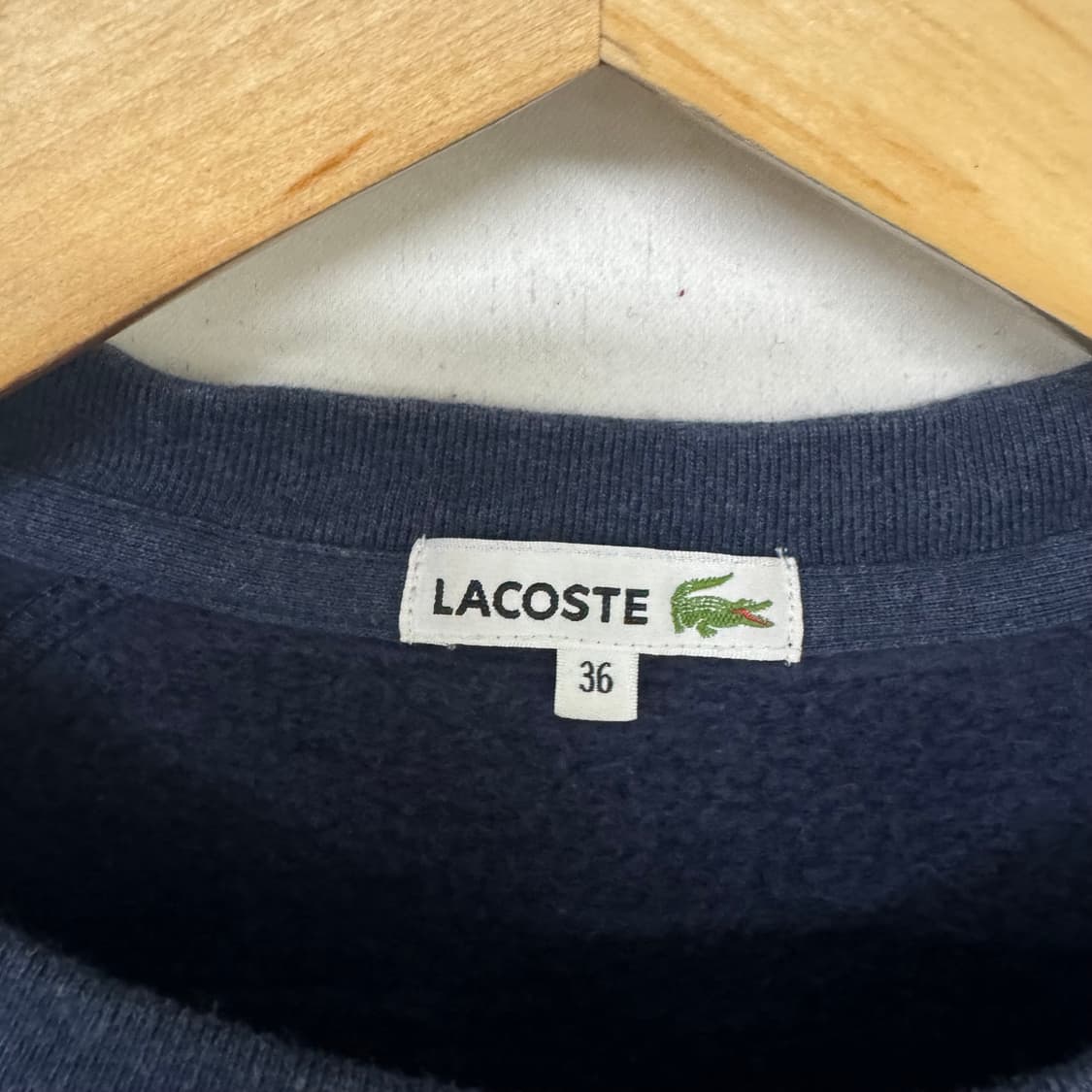 라코스테 X 파너츠 맨투맨 상품이미지3