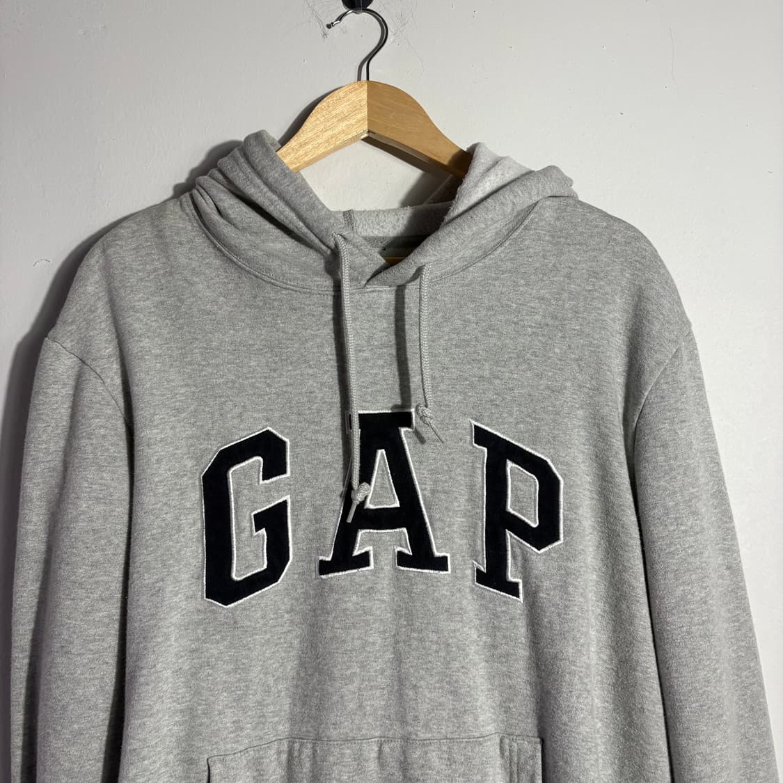 갭 그레이 빅로고 후드티 (무료배송) 상품이미지2
