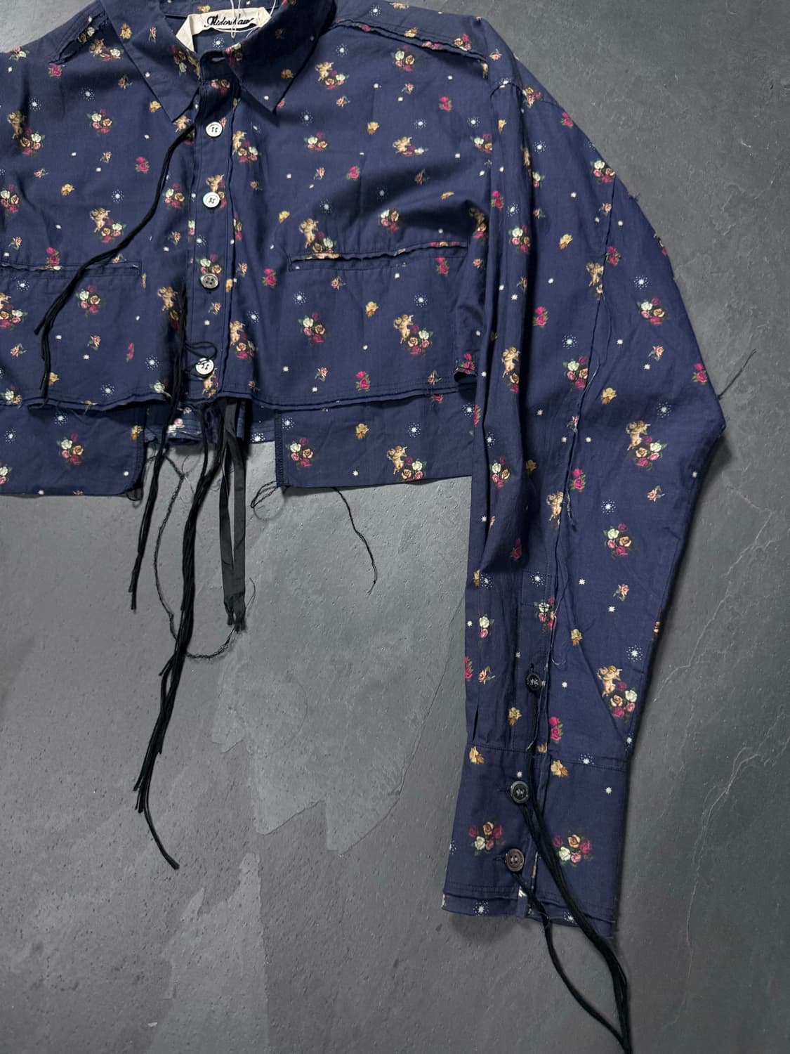 Midorikawa 23SS Flower Angel Short Shirt 상품이미지5