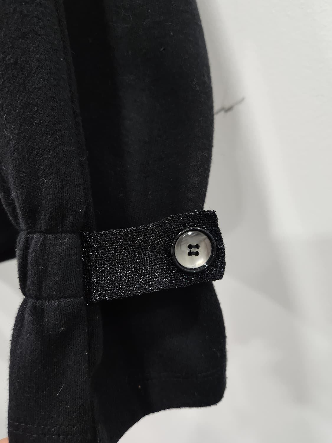 레니본 검정샏 후드티 여성 S사이즈 상품이미지4