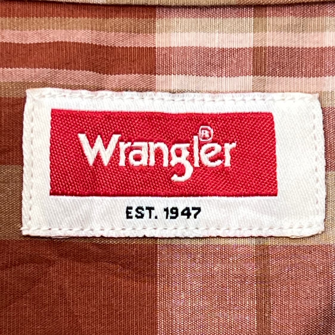 랭글러 웨스턴 체크셔츠 r3375 상품이미지6