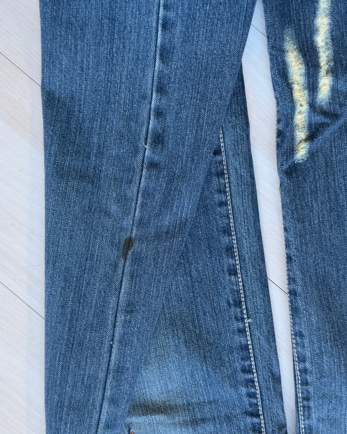 [Vintage] Y2K Metal Pocket Denim Jeans 상품이미지5