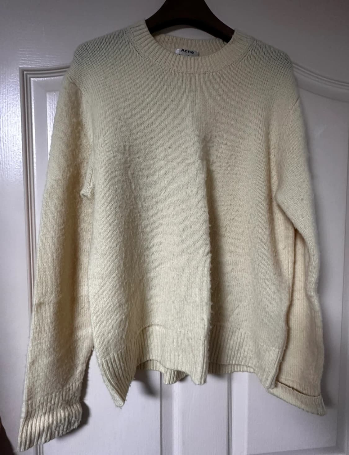 아크네스튜디오 옐로우 니트 상품이미지1