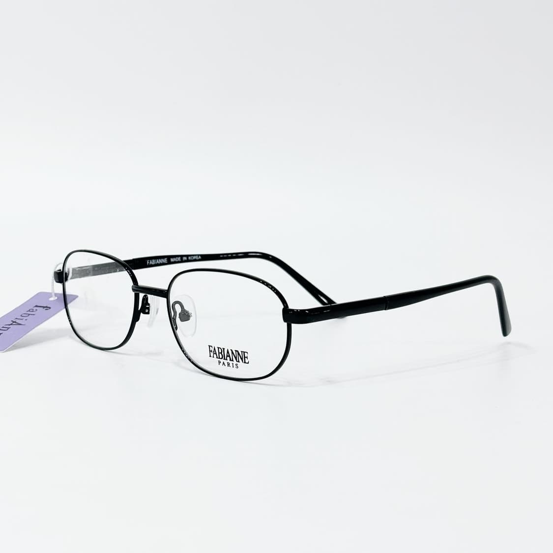 Fabianne 블랙 메탈 데드스탁 빈티지안경 상품이미지2