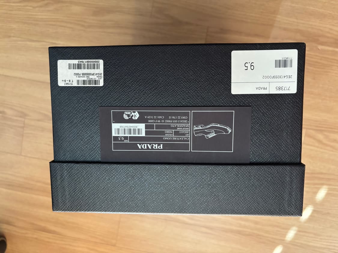 (9.5) 프라다 라프시몬스 러버딥 리이슈 더비 (박스 있음) 상품이미지8