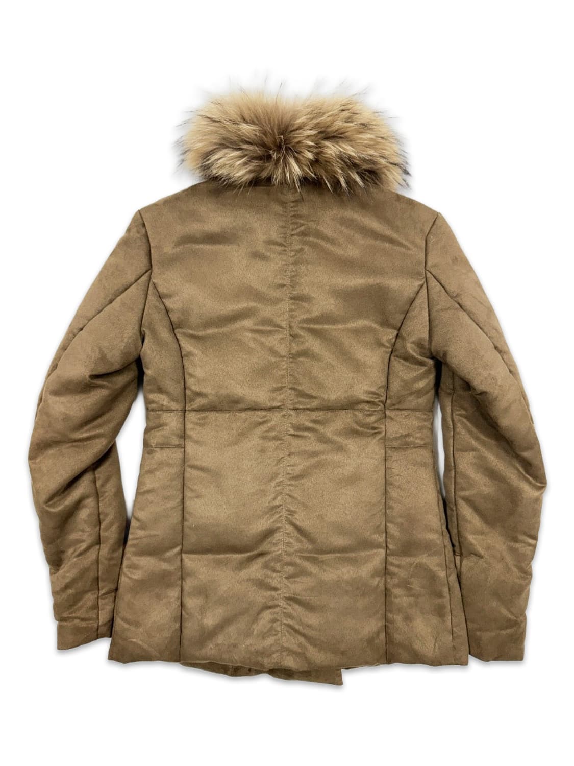 빈티지 SHEL'TTER 라이트 브라운 퍼 더블 패딩 상품이미지8