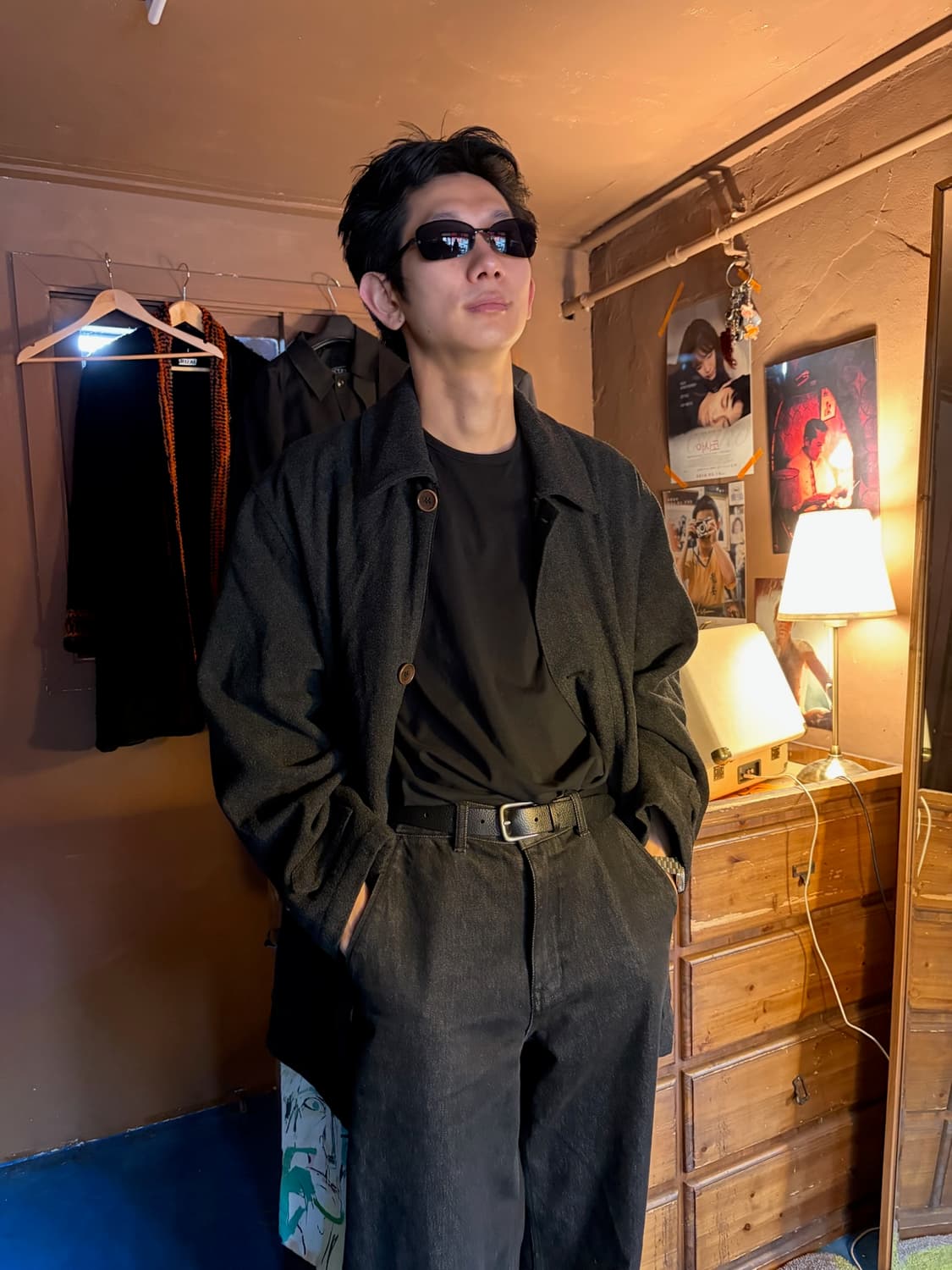 POLO RALPH LAUREN WOOL SINGLE COAT L 상품이미지3