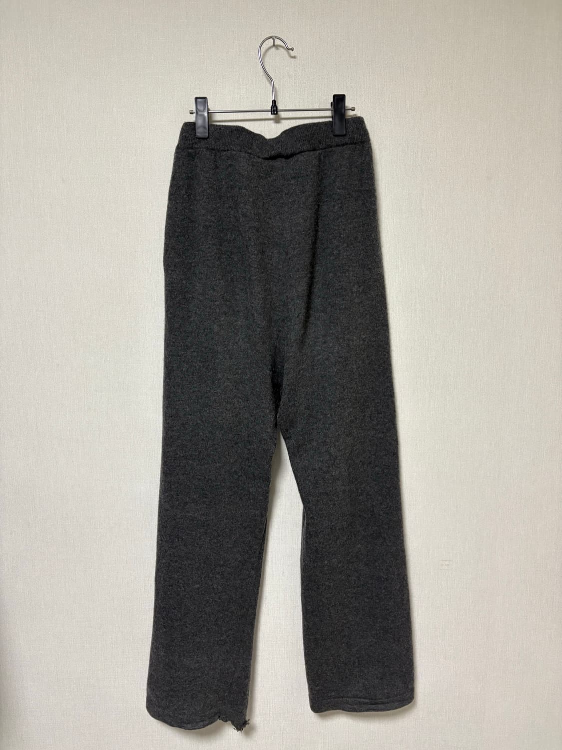 머듈 니트 팬츠 그레이 2사이즈 상품이미지5