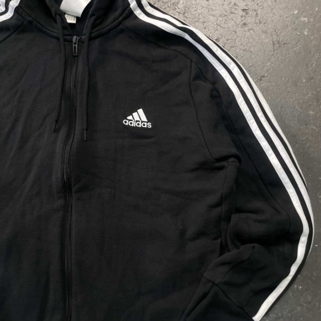 105 아디다스 삼선 후드집업 상품이미지2