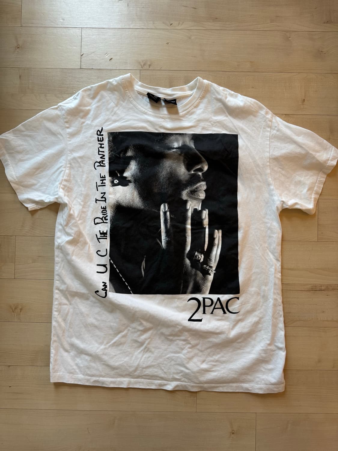 2PAC X bershka 그래픽 티셔츠 상품이미지1