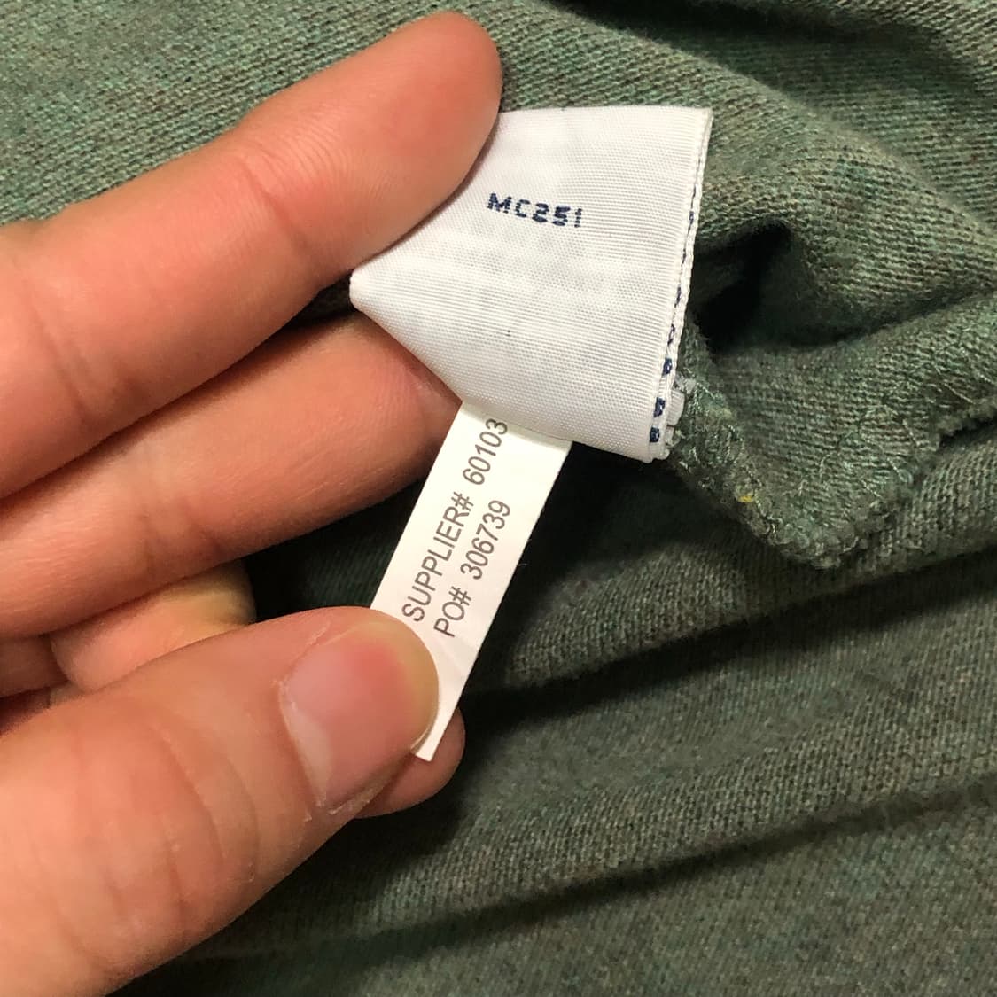 폴로 랄프로렌 올리브 가죽패치 빅포니 럭비 카라티 상품이미지8