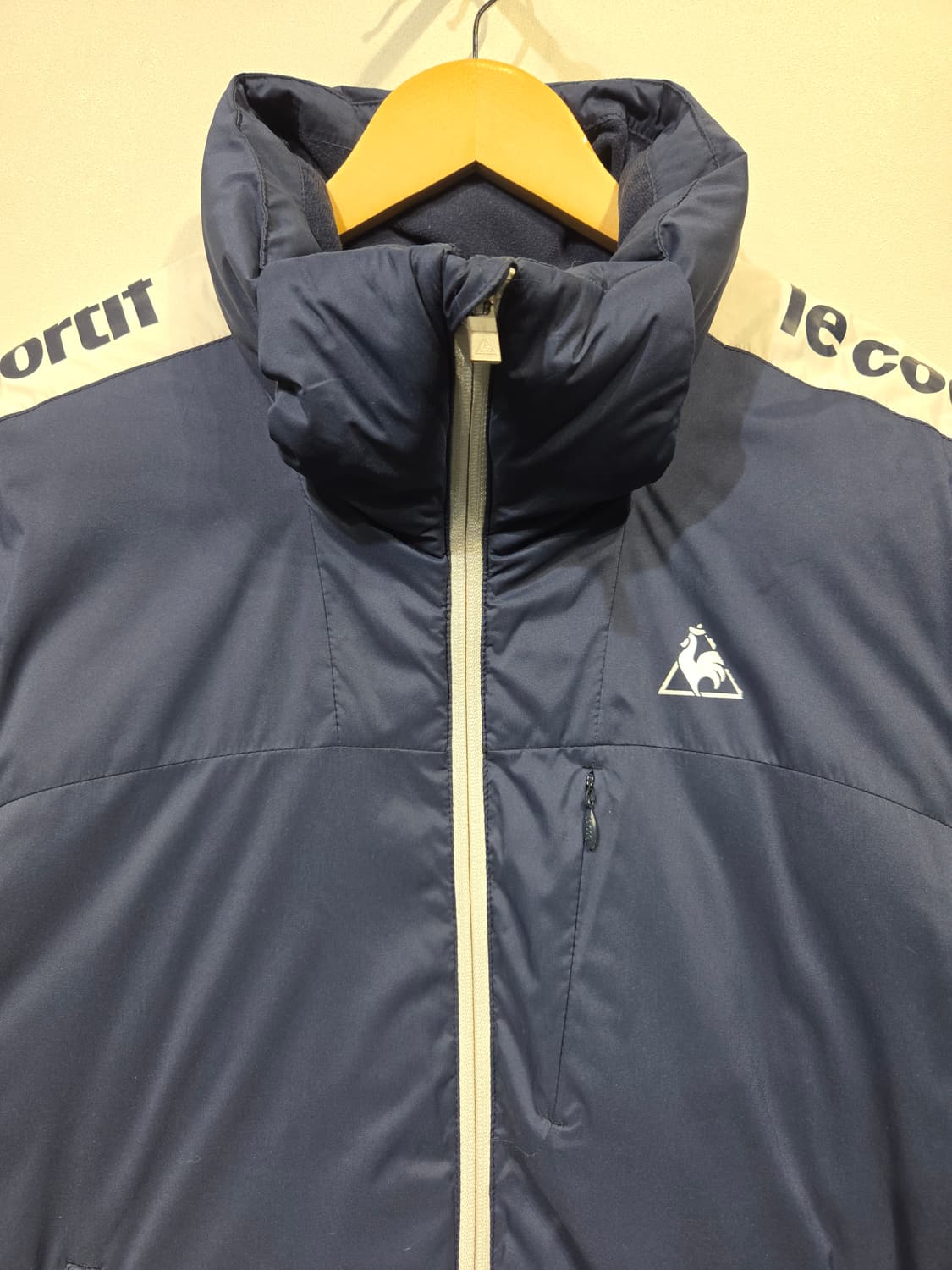 르꼬끄 스포르티브 레터링 덕다운 패딩 점퍼 상품이미지3